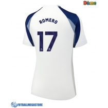 Fotballdrakt Dame Tottenham Hotspur Cristian Romero #17 Hjemmedrakt 2025-26 Kortermet